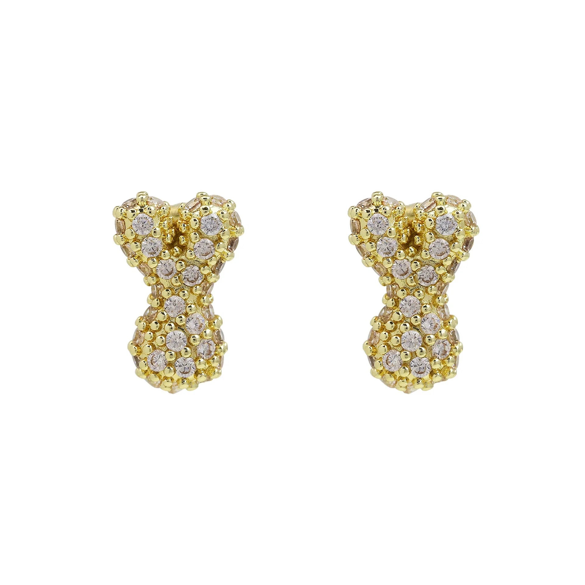 *Bold Initial Bubble Studs*- LETTERS L AND K