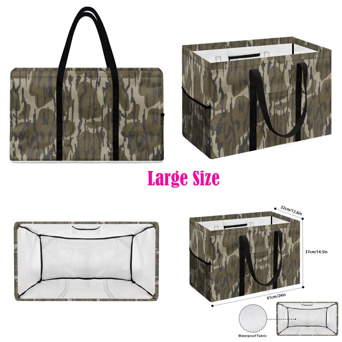 Preorder: custom Print carry all utility tote